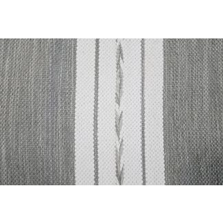 Katoenen Vloerkleed Girsu Grijs