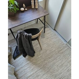 Wollen Vloerkleed Lunda Lichtgrijs