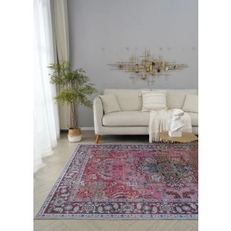 Wilton Vloerkleed Mario Sema Rood