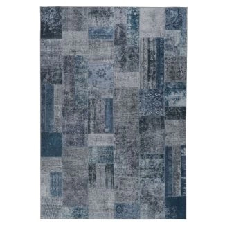 Patchwork Vloerkleed Mario Sullo Grijs