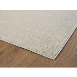 Vierkant Milli Beige Hoogpolig Vloerkleed