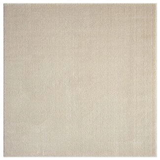 Vierkant Milli Beige Hoogpolig Vloerkleed