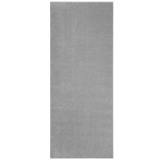 Loper Milli Zilver Hoogpolig Vloerkleed