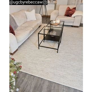 Wollen Vloerkleed Molly Linnen