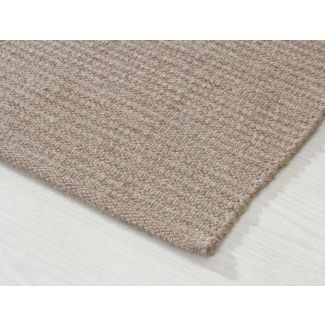 Loper Molly Greige Wollen Vloerkleed