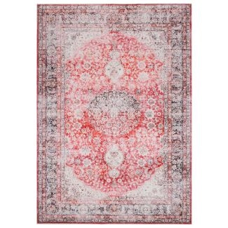 Wasbaar Wilton Vloerkleed Noel Flame Rood