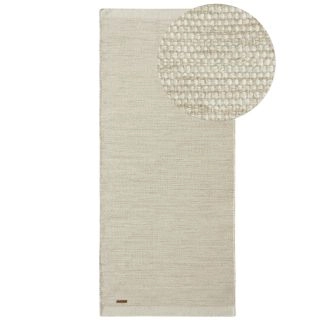 Loper Norrsken Beige Wollen Vloerkleed