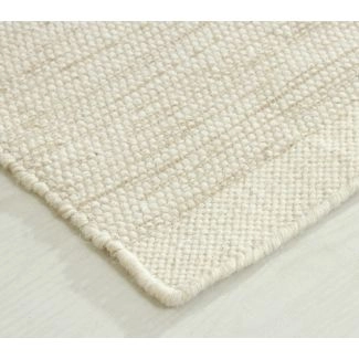 Wollen Vloerkleed Norrsken Beige