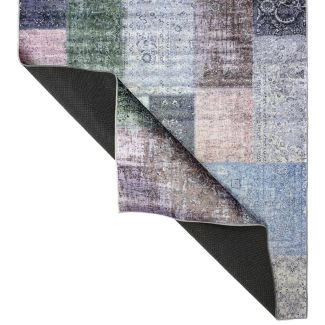 Patchwork Vloerkleed Reims Pastel