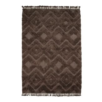 Katoenen Vloerkleed Rio Bruin