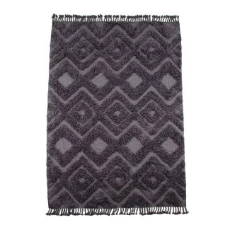 Katoenen Vloerkleed Rio Grijs