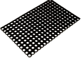 Deurmat Rubbering Zwart