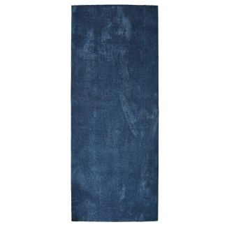 Loper Solvyn Blauw Hoogpolig Vloerkleed