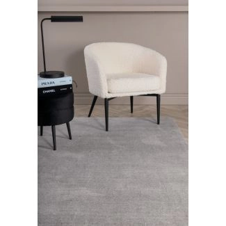 Wollen Vloerkleed Aliora Lichtgrijs