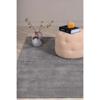 Wollen Vloerkleed Aliora Grijs