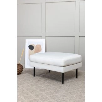 Poef Solstice Lichtbeige