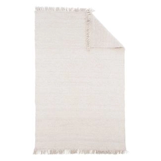 Wollen Vloerkleed Boa Wit