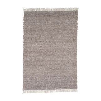 Wollen Vloerkleed Boa Bruin