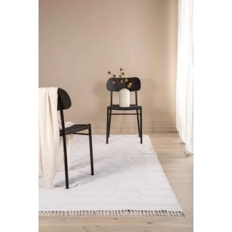 Katoenen Vloerkleed Rosita Gebroken wit