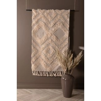 Loper Rio Beige Katoenen Vloerkleed