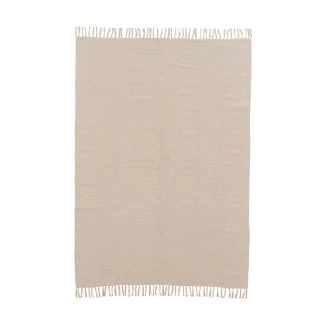 Katoenen Vloerkleed Telly Beige