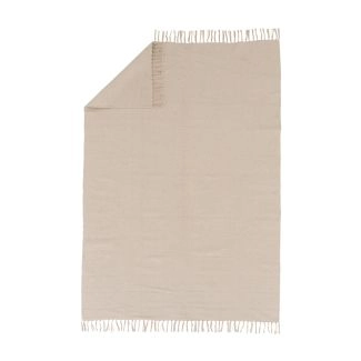 Katoenen Vloerkleed Telly Beige