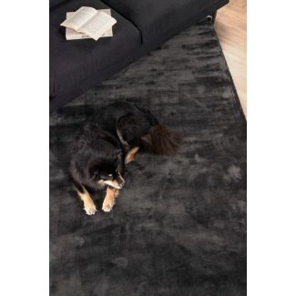 Katoenen Vloerkleed Brillo Grijs