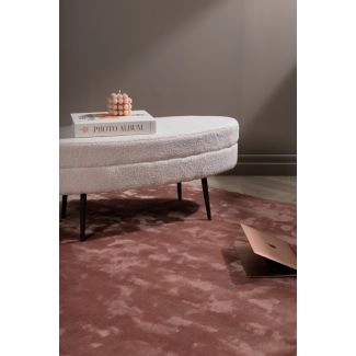 Katoenen Vloerkleed Brillo Roze