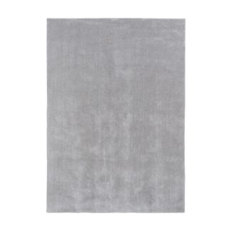 Hoogpolig Vloerkleed Bono Zilver