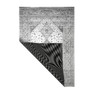 Hoogpolig Vloerkleed Lyra Grijs