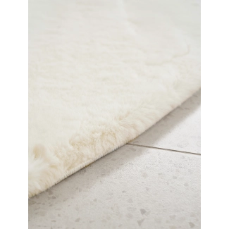 Rond Rabbit Eco Gebroken wit Pelskleed