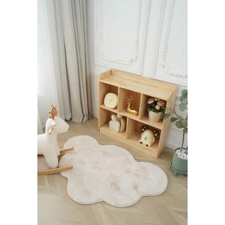 Kinderkleed Zachte Bontlook Rabbit Cloud Lichtbeige