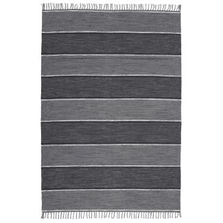 Katoenen Vloerkleed Sippar Blauw