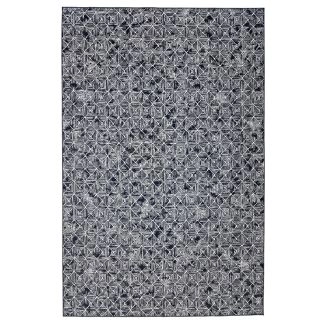 Viscose Vloerkleed Cob Blauw