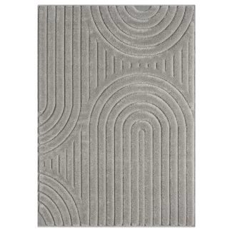 Hoogpolig Vloerkleed Steam Heat Grijs