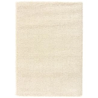Hoogpolig Vloerkleed Lushy Wit