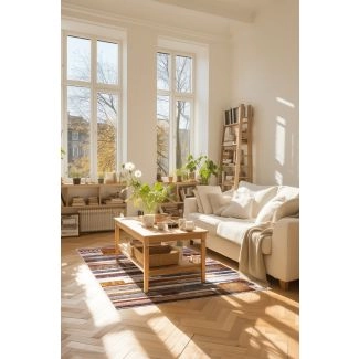 Hoogpolig Vloerkleed Kenny Multi