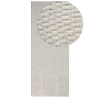 Loper Tokyo Gebroken wit Wollen-look Vloerkleed