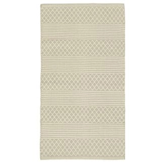 Loper Fyrolin Lichtgroen Katoenen Vloerkleed