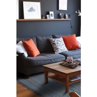 Katoenen Vloerkleed Kireli Blauw