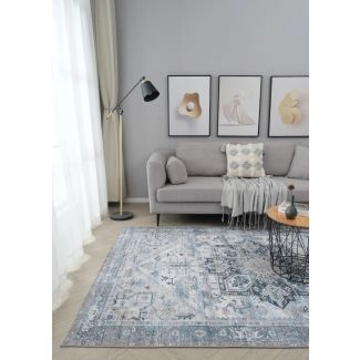 Wilton Vloerkleed Vero Leila Grijs