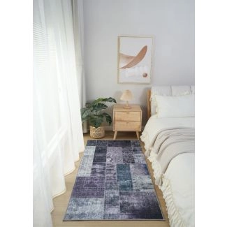 Loper Vero Rosso Grijs Wilton Vloerkleed