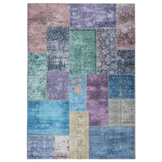 Patchwork Vloerkleed Vero Rosso Multi