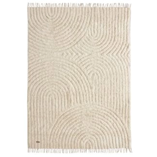 Katoenen Vloerkleed Wilma Bene Beige