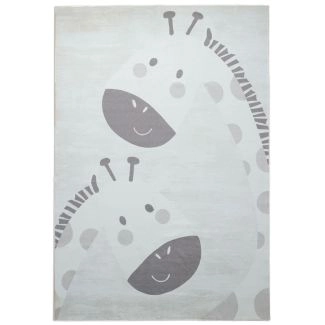 Kindervloerkleed Zappy Giraffe Crème