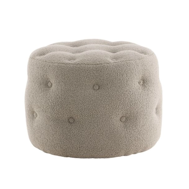 Poef Violetta Greige