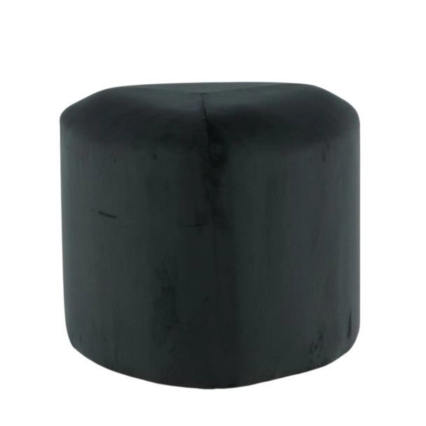 Poef Elandros Zwart