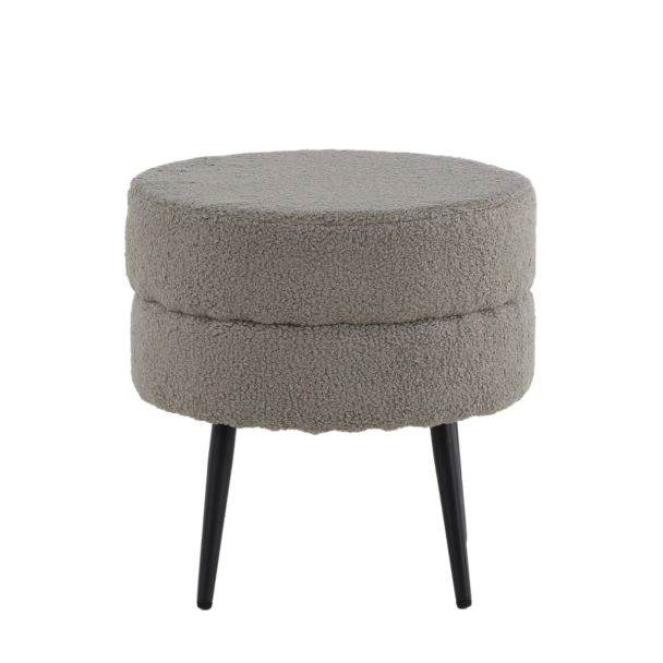 Poef Grellowfen Grijs