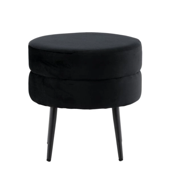 Poef Grellowfen Zwart