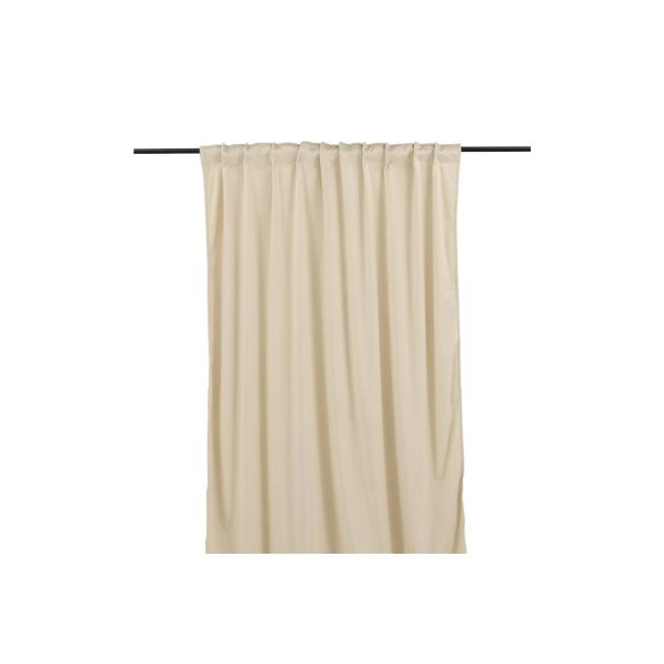 Gordijn Van Fluweel 2-pack Lavendelvind Beige